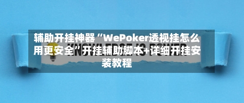 辅助开挂神器“WePoker透视挂怎么用更安全”开挂辅助脚本+详细开挂安装教程-第2张图片