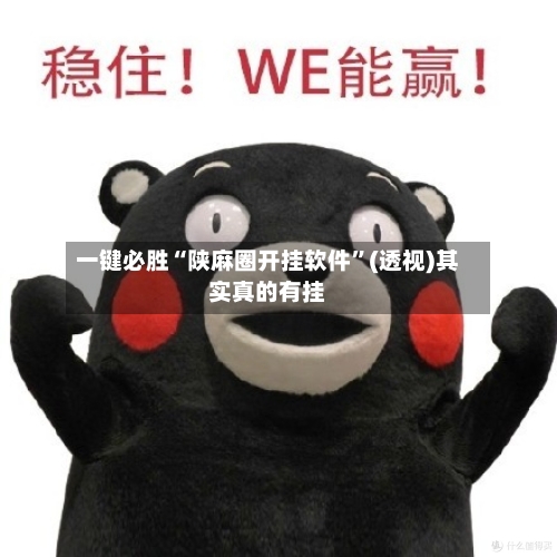 一键必胜“陕麻圈开挂软件”(透视)其实真的有挂-第3张图片