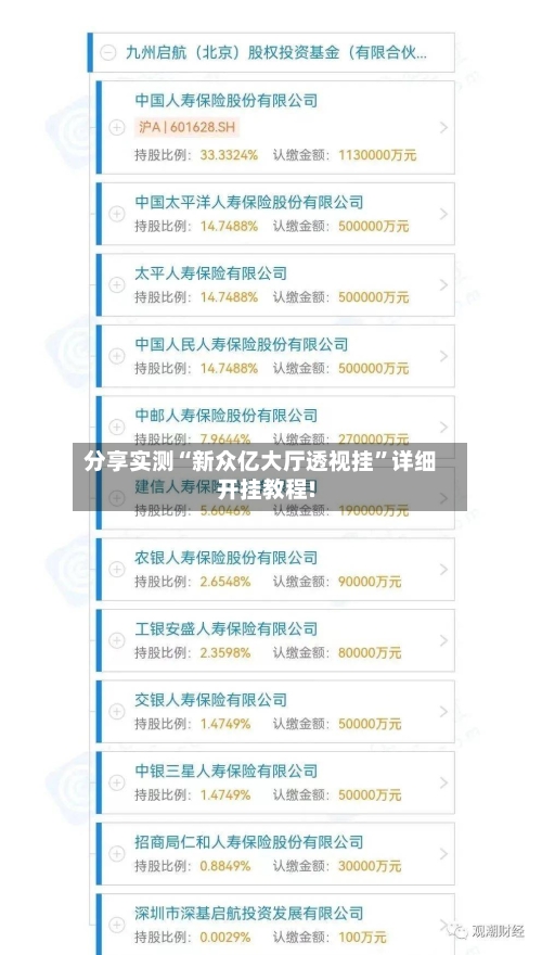 分享实测“新众亿大厅透视挂	”详细开挂教程!-第2张图片