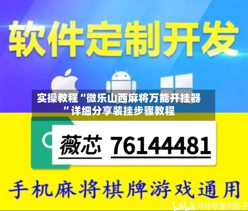 实操教程“微乐山西麻将万能开挂器	”详细分享装挂步骤教程-第3张图片