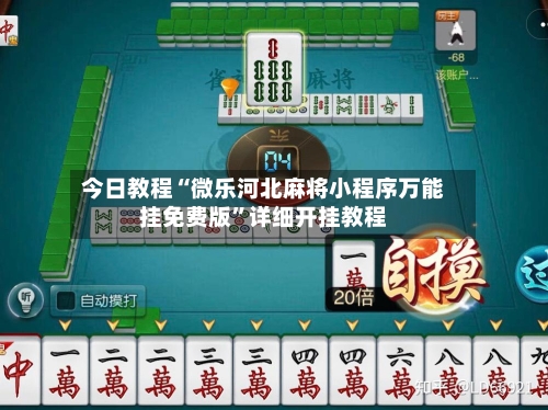 今日教程“微乐河北麻将小程序万能挂免费版”详细开挂教程-第2张图片