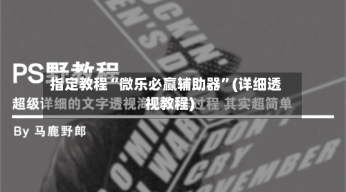 指定教程“微乐必赢辅助器”(详细透视教程)-第3张图片