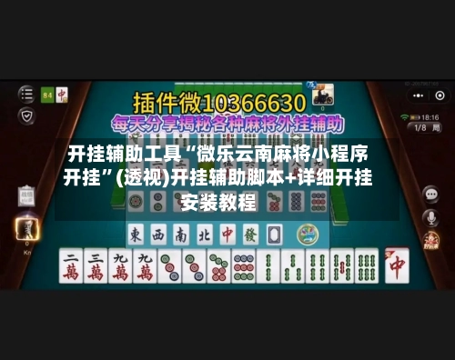 开挂辅助工具“微乐云南麻将小程序开挂	”(透视)开挂辅助脚本+详细开挂安装教程-第2张图片