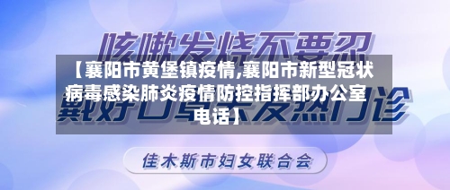 【襄阳市黄堡镇疫情,襄阳市新型冠状病毒感染肺炎疫情防控指挥部办公室电话】-第2张图片