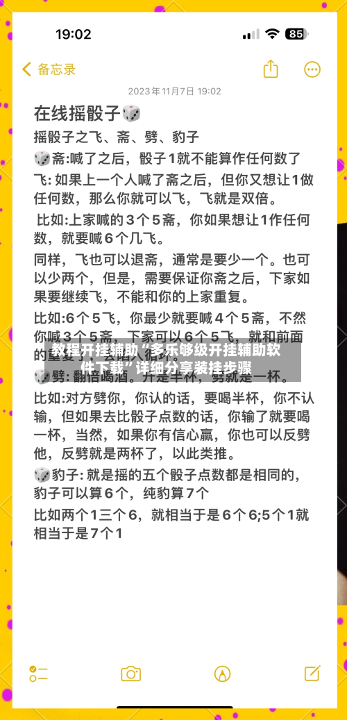 教程开挂辅助“多乐够级开挂辅助软件下载”详细分享装挂步骤-第2张图片