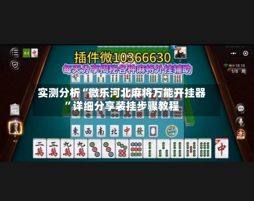 实测分析“微乐河北麻将万能开挂器”详细分享装挂步骤教程-第2张图片