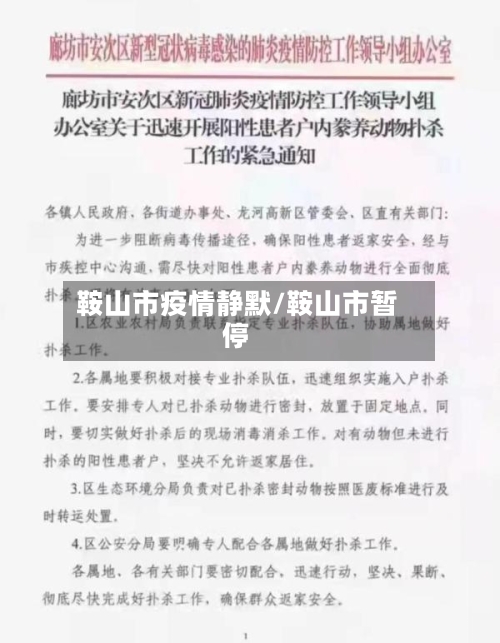 鞍山市疫情静默/鞍山市暂停