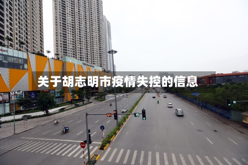 关于胡志明市疫情失控的信息-第3张图片