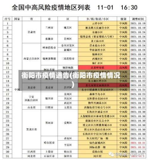 衡阳市疫情通告(衡阳市疫情情况)-第3张图片