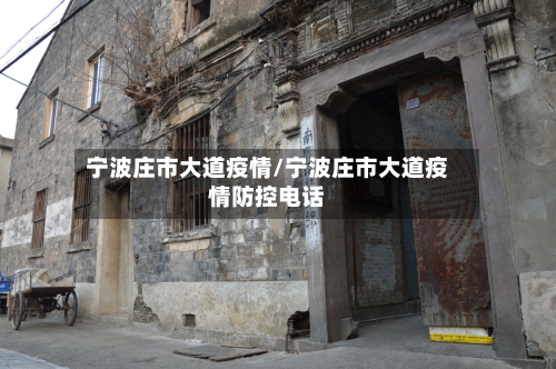 宁波庄市大道疫情/宁波庄市大道疫情防控电话